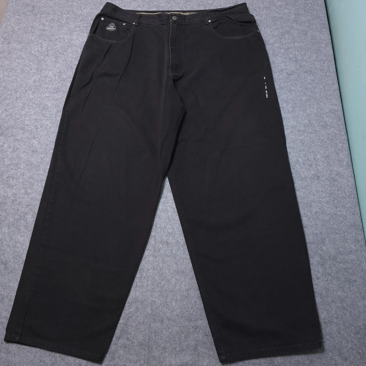 Jeans In Pelle Büse 104100-36 | Pantalone Moto In Vacchetta Nero Con Fodera Interna