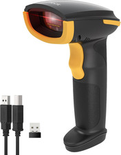 Inateck Wireless Barcode Scanner, Bluetooth Bar Code Scanner, 1D USB Barcode Rea