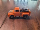 Vintage 1973 Hot Wheels Hi Tail Hauler Pickup Motorcycles Blackwall Flat Orange