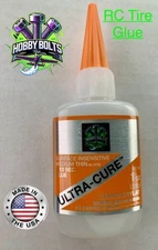 Bob Smith Industries ULTRA-CURE Medium CA Tire Glue (1oz) BSI-129 Hobby Bolts