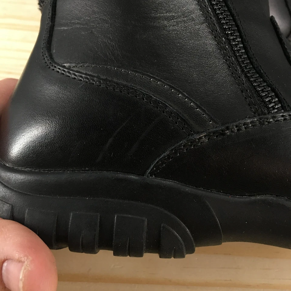 Botas Propet para mujer 9 AA Delaney botín al tobillo cuero negro punta redonda WFV055L Foto 4 de 4