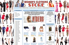 WOMEN'S CLOTHING STORE Website Business For Sale. Amazon, eBay, Google Adsense