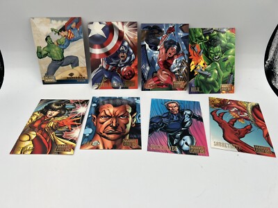 DC VS Marvel  Cards 1995 ( 1-99)