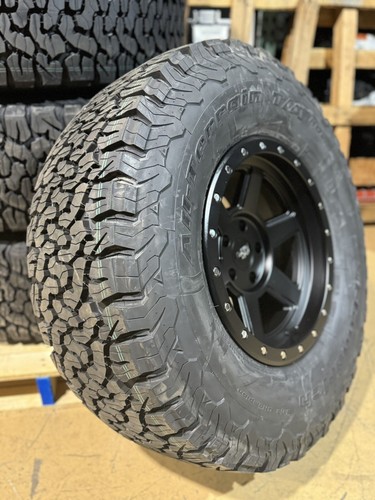 17x9 Dirty Life Compound Black Wheels 35 BFG AT Tires 6x135 Ford F150 Raptor SVT - Picture 4 of 8