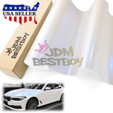 Variochrome Gloss Pearl White Color Vinyl Wrap Sticker Decal Sheet Bubble Free Variochrome Gloss Pearl White Color Vinyl Wrap Sticker Decal Sheet Bubble Free