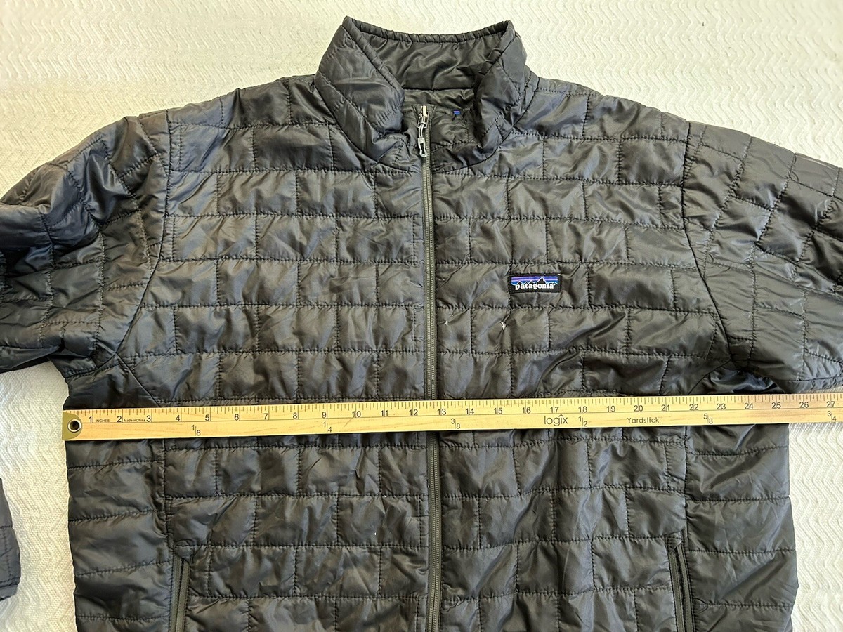 Patagonia Men's Nano Puff Jacket XXL Black STY84212SP19 Flaws | eBay