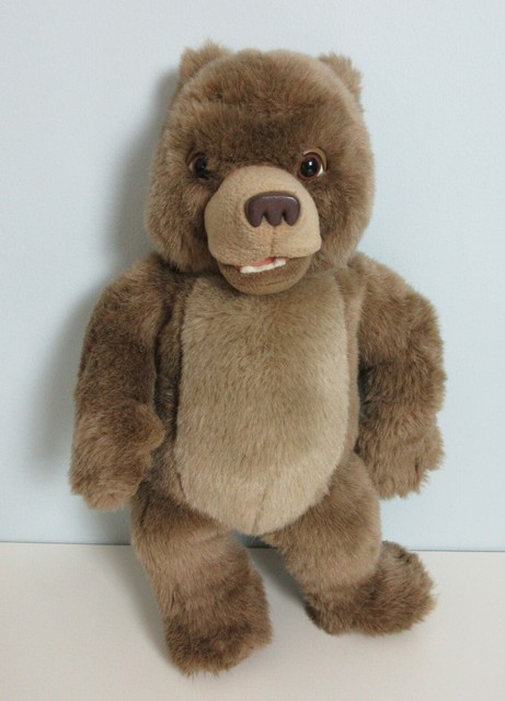 little bear talking stuffed animal