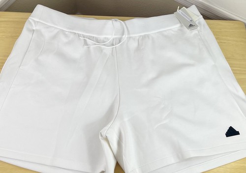 Adidas Z.N.E. Performance White Shorts IN5098 - Men’s Big & Tall Size 3XL - NWT - Picture 2 of 5