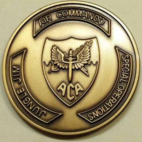 Air Commando Association ACA Special Operation Brass Air Force Challenge Coin - Picture 2 of 2