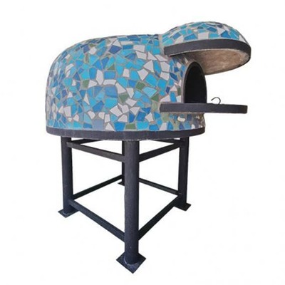 Forno A Legna Artigianale Per Pizze Diametro Interno 120 Cm Completo Di  Base | eBay