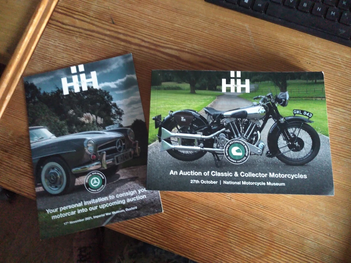 H H Classic and Collector Motorcycles Auction 27th October