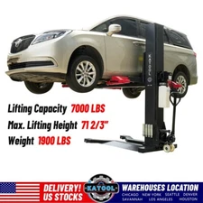 KATOOL  SPL700 7000lbs Single Post Lift 110v Hydraulic Portable Lift