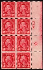 KAPPYS US WASHINGTON SCOTT 554 MINT HINGED ADHEASIONS CV $45 BD022