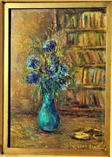 CLARICE ALLEN GLETT Vintage Mid-Century California Plein Air MODERNIST Painting