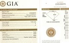 GIA certified loose .48ct I1 G marquise Natural fancy cut diamond estate  — photo 2