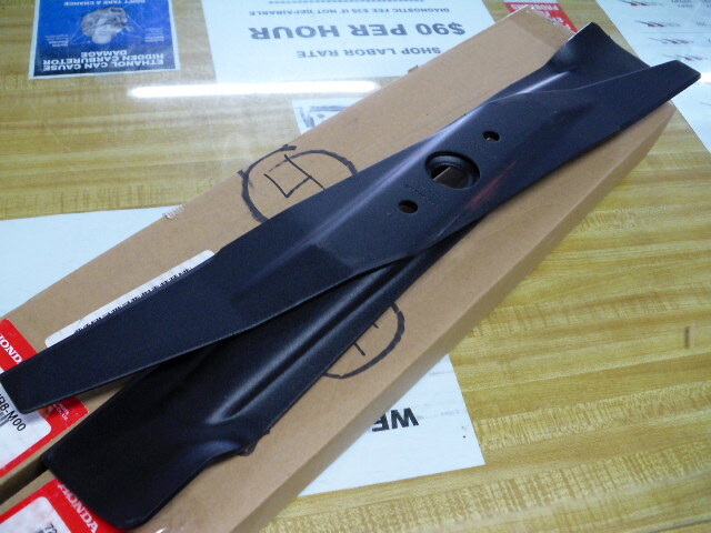 72531-VR8-M00, 72511-VR8-M00 GENUINE HONDA HRN216 BLADE SET TOP ...