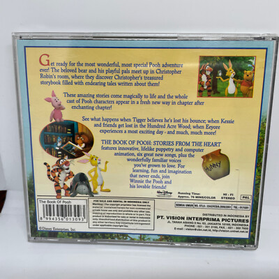 The Book of Pooh: Stories From The Heart 2CD VCD Walt Disney Rare