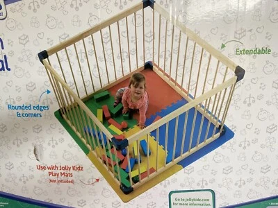 wooden playpen bunnings