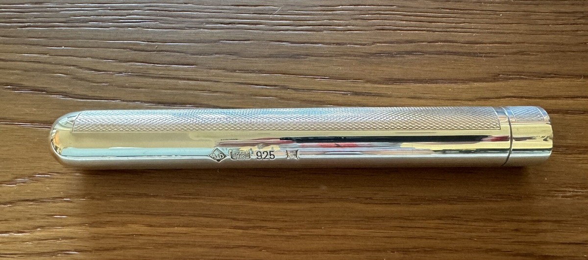 Alfred Dunhill sterling Silver Single Cigar Case 1978-79 | eBay