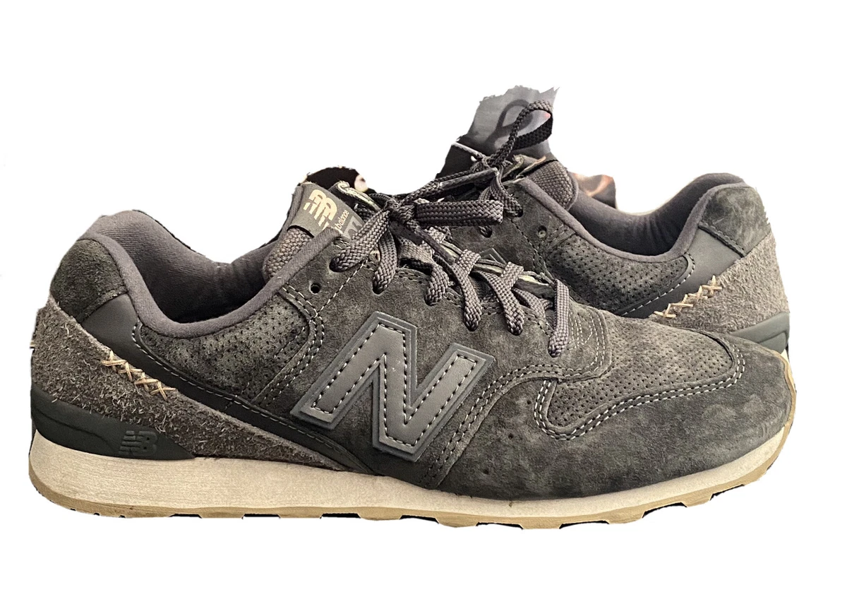 New balance 696 grey suede sale