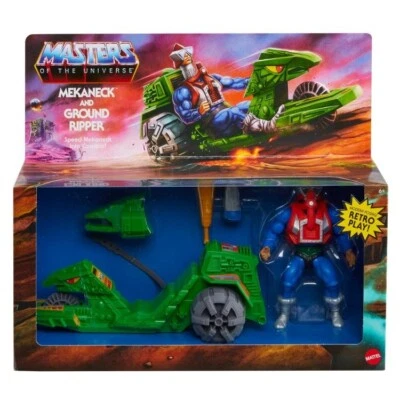 MATTEL Masters of the Universe Origins Ground Ripper and Mekanek