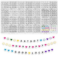1400 Pcs Letter Beads for Friendship Bracelets Jewelry Making Kit for Teen Girls