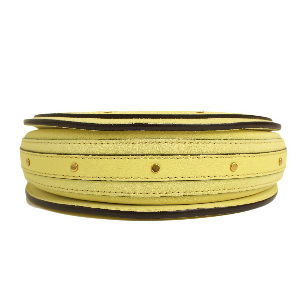 Chloe Pixie Crossbody Handbag Leather Suede Yellow wi… Gem