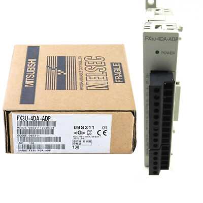 1PC NEW In Box Sealed Mitsubishi PLC Module FX3U-4DA-ADP FX3U4DAADP