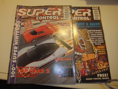 Super Control Issues x2 von 1993 - Retro - Nintendo