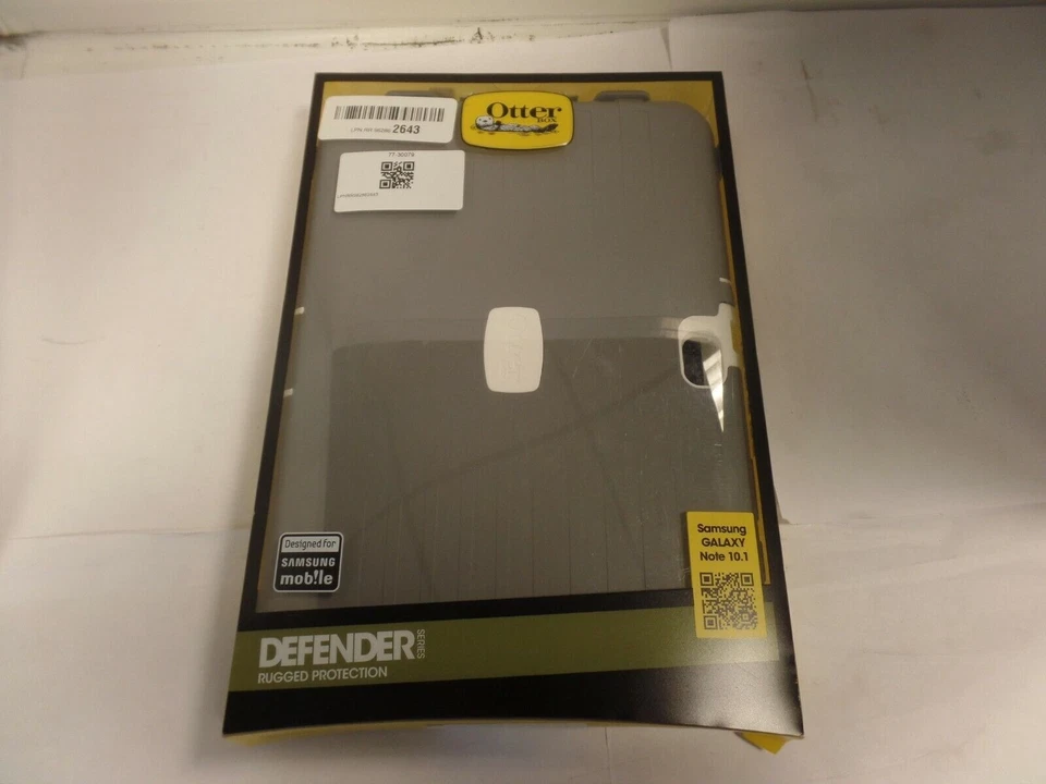 Funda Otterbox Defender Original Original Original Para Samsung Galaxy Note 10.1 Blanco/Gris Foto 3 de 4