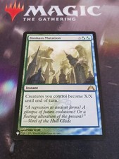 Mtg. 2x Biomass Mutation. 1x The List Reprints. 1x Commander 2019. Lp
