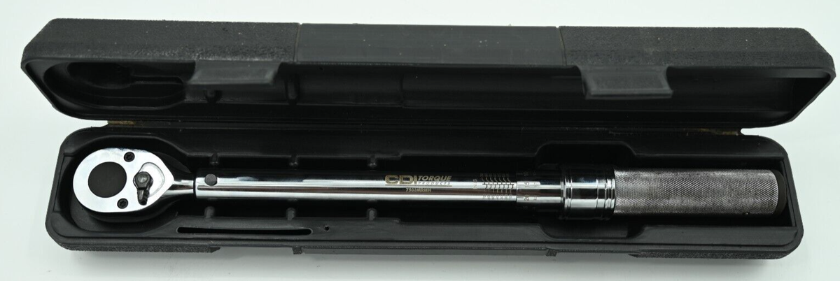 CDI Snapon 1/2-inch Drive Click Type Torque Wrench Model 7503MRMH
