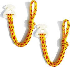 (2) Ski Boat Tow Rope Connector Inflatable Towable Tube Connector