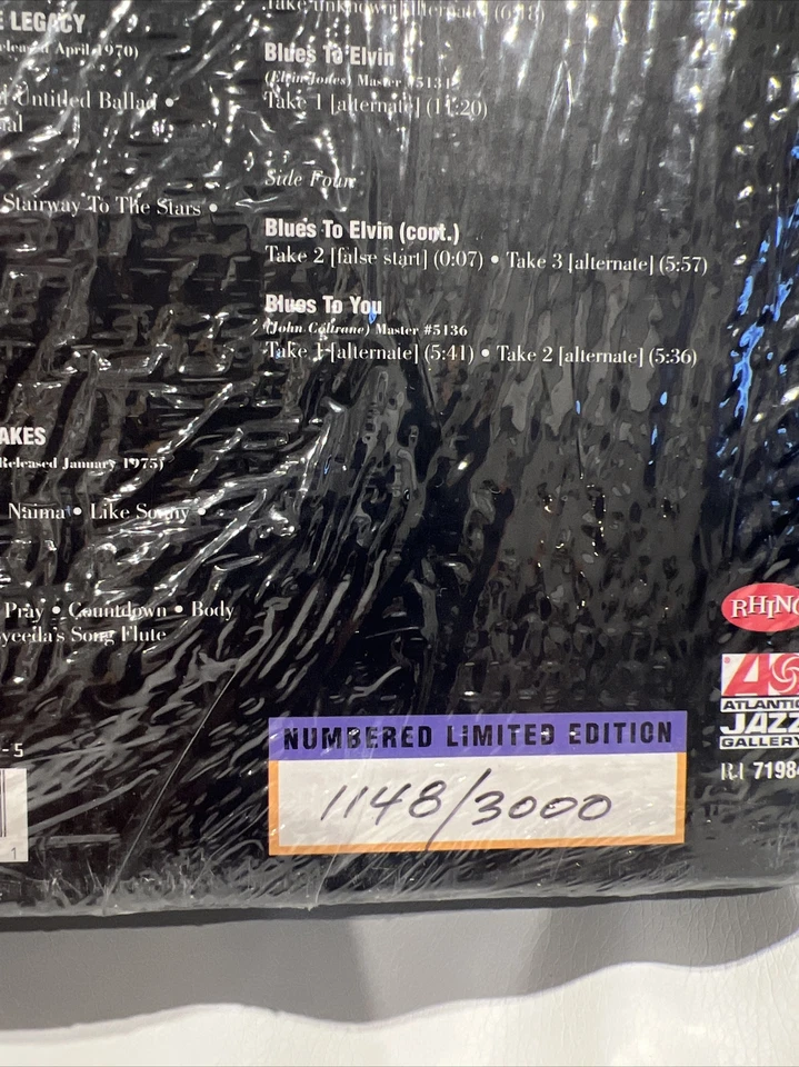 John Coltrane The Heavyweight Champion 1995 12 LP Box Set # 1148 / 3000 - Image 3 of 4