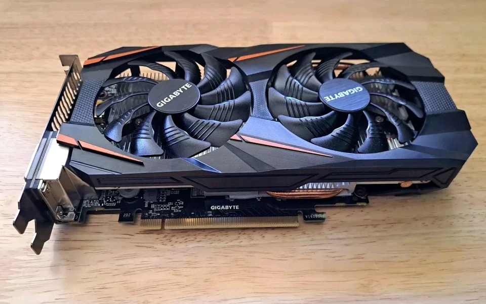 GIGABYTE GV-N1060 WF2 OC 3GB DRR5 GRAPHIC CARD #X978 - Image 4 of 4