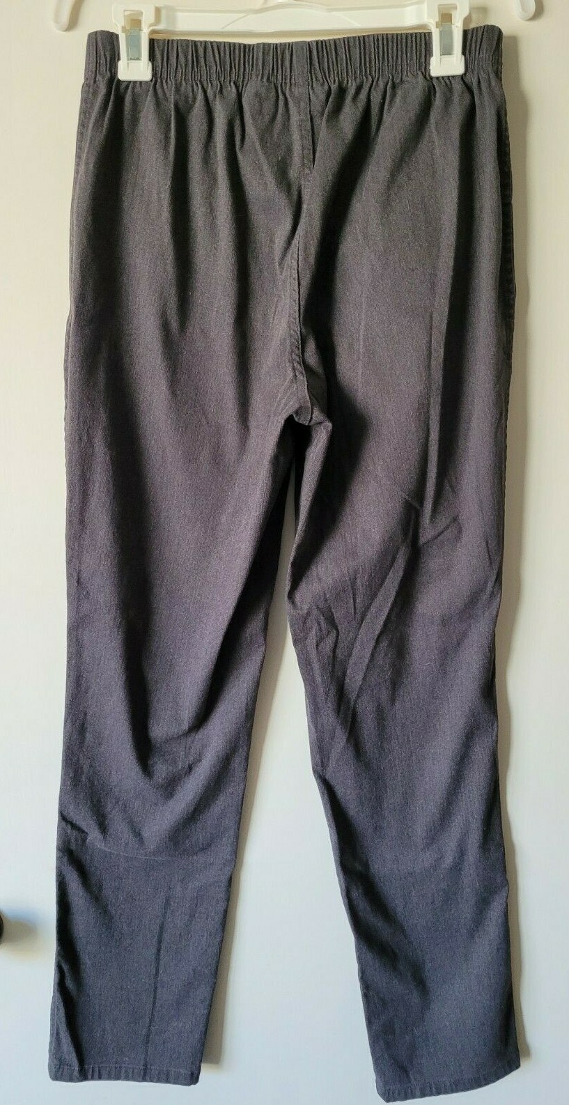 White Stag Basic Solid Gray Straight Leg Pull On … - image 6