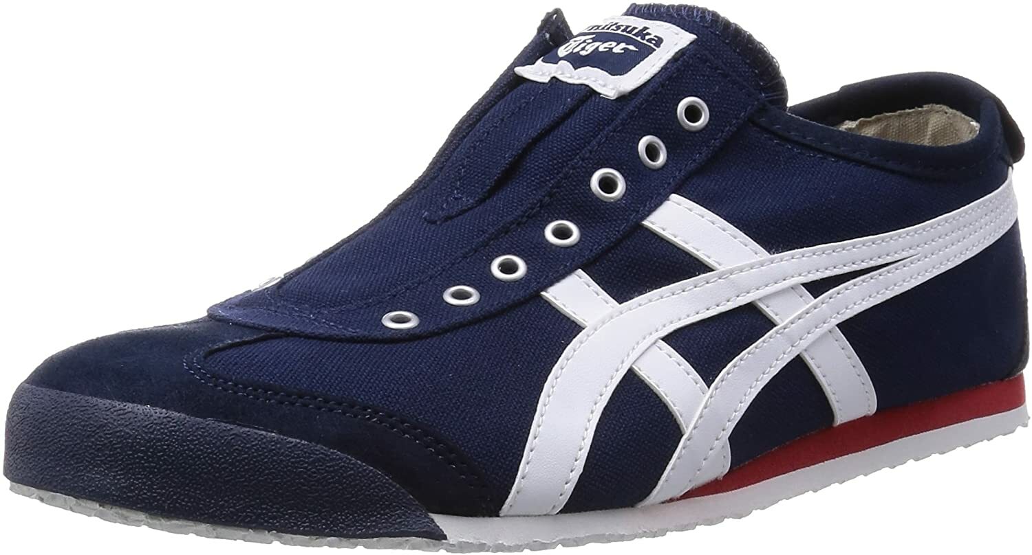 Onitsuka Tiger Mexico 66 Slip On Th3k0n Navy White Asics Select Size Japan For Sale Online
