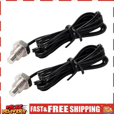 2x NTC 10K Thermistor Temperatursensor Gewindefühlerkabel 1m SN9F