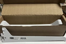 LOT OF 30 Rubbermaid UNITRAK Bracket 10" FG4C0102WHT WHITE