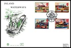 Great Britain - 1993 - Inland Waterways, Scott# 1506-09, Combo Cover