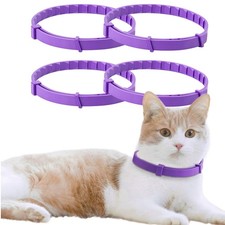 4 Pack Calming Collar for Cats Kittens - Cat Pheromone Collars for Anxiety ...