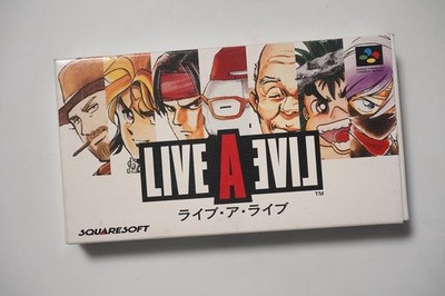 Super Famicom Live A Live boxed + Reg Japan SFC game US Seller | eBay