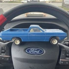 Vintage 1970s Tonka 9" Plastic Ford Ranchero Car Carrier Car. Blue