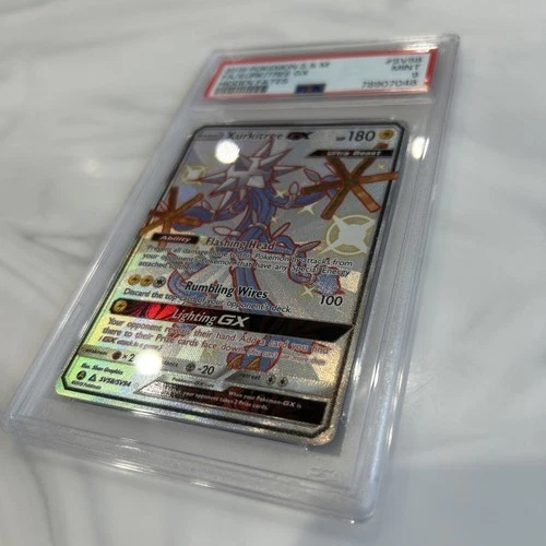 2019 Pokemon Sun & Moon XURKITREE GX SV58/SV94 Full Art Ultra Rare PSA 9