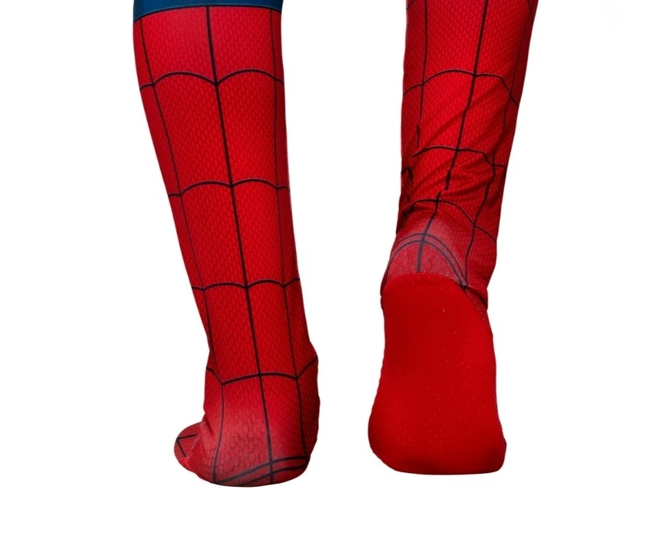 Kids Marvel Spiderman Jumpsuit Child Cosplay Costume Spider-Man Large 10-12 New - Image 4 of 4