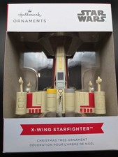 Disney Star Wars X-Wing Starfighter Hallmark Christmas Holiday Ornament NEW 2025