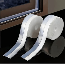 5M Seal Adhesive Silicone Draught Excluder Window Door Tape Weather Stopper NEW
