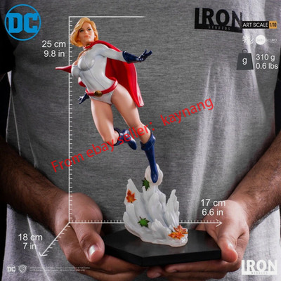 Iron Studios DC Comics 1/10 Scale Power Girl GK Model Statue Second-Hand