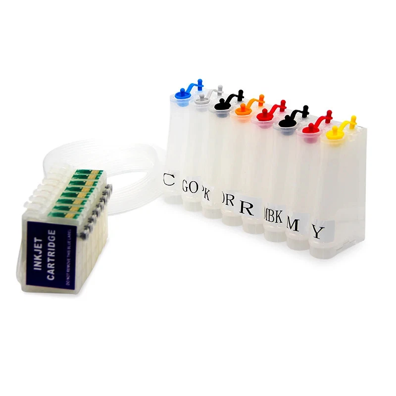 T0591 - T0599 Continuous Ink Supply System for Epson R2400 Printer Ciss - Image 2 of 4