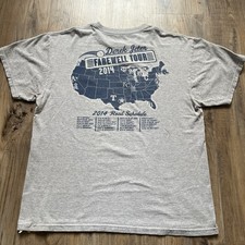 Vintage Derek Jeter New York Yankees T Shirt Size Large Gray